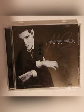 Michael Bublé "Call Me Irresponsible" CD - Black & White Cover
